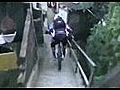 Descente d’une Favela en vélo