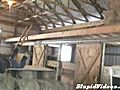 Bike Jump in Barn