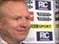 McLeish pleased with &#039;tremendous&#039; Birmingham