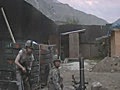 U.S. Mortar Crew Pounding Insurgents in Afghanistan