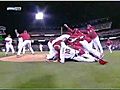 Harry Kalas calls the Phillies&#039; World Series win in 2008.