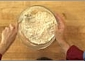 Naan Bread - Mixing and Kneading the Dough