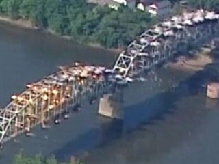 Historic Bridge Implodes in Pennsylvania