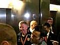Man Utd players in Moscow hotel after winning 2008 UCL final