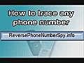 How To Trace Mobile Phone Number