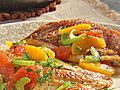 Pan-Seared Red Snapper with Citrus-Herb Relish
