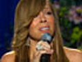 Mariah Carey Performs &#039;I’ll Be There&#039;