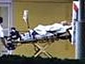 Ambulance at Tiger Woods home