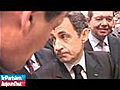 Bain de foule matinal pour Sarkozy au Salon de l’agriculture