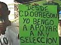 Mexicanos ponen toda su fe en el Tri