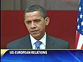 Braude Beat: Obama speaks in France