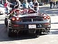 Ferrari F430 Spider Start and Accelerate