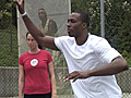 Dwight Howard teaches post moves