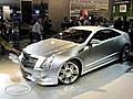 Metallic grey Cadillac CTS Coupe Concept