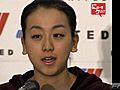 フィギュアスケート・浅田真央選手が帰国　「金メダルの目標を変えずに頑張りたい」