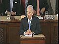 Isreali Prime Minister Benjamin Netanyahu addresses Congress