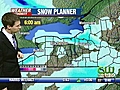 VIDEO: 13 WHAM Weather Authority Morning Forecast -- 12/16/08