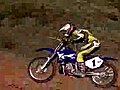 Chad Reed practicing to defend 2004 SX Championship