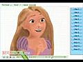 How to Draw Rapunzel from Tangled