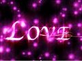 1039 Purple Love Lights Stock Footage