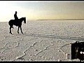 Un western se rueda en el desierto de sal de Bolivia