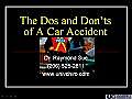 Seattle car accident - The Dos and Don’ts of a Car Accident