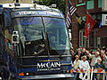 John McCain Accidentally Left On Campaign Bus Overnight