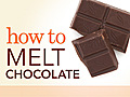 How to Melt Chocolate