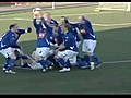 Ridiculous Soccer Celebration