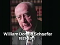 William Donald Schaefer dies