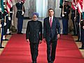 President Obama Welcomes Prime Minister Singh of India