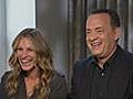 Julia Roberts And Tom Hanks Discuss &#039;Mashing&#039; And &#039;Man Spanx&#039; On &#039;Larry Crowne&#039;