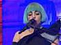Lady Gaga sings for gay rights in Rome