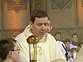 Messe de Pâques à Belfast,  en direct et en eurovision de la cathédrale St-Pierre