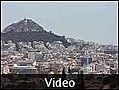 A 180 view of the city - Athens, Greece