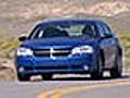 Comparison: 2008 Dodge Avenger - Four-Cylinder Family Sedans Video