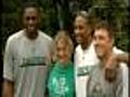 Web Extra: Cameron Diaz Day Of Service In Mattapan