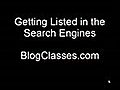 How to Get Listed in Search Engines