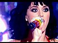 Katy Perry In latex dress - California girls