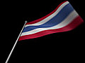 Thailand Flag Stock Footage