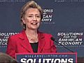 Hillary Clinton speaks at Penn