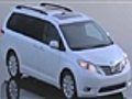 Video: Toyota Sienna 2011,  una opción de dos motores