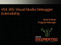 VSX205: Visual Studio 2010 Debugger Extensibility