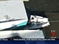 Six hurt in boat crash