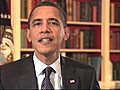 President Obama’s weekly address