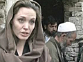 Angelina visits Afghanistan