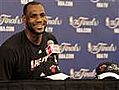 LeBron laughs off criticism