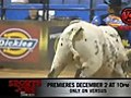 Junior Seau Gets Run over by a Bull at PBR (official)