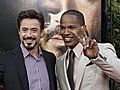 Foxx and Downey Jr. Flying Solo