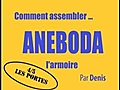 Comment assembler l’armoire ANEBODA d&#039;IKEA - 4/5